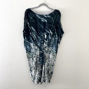 Suzi Chin for Maggie Goddess Cocoon belt dress, size 10